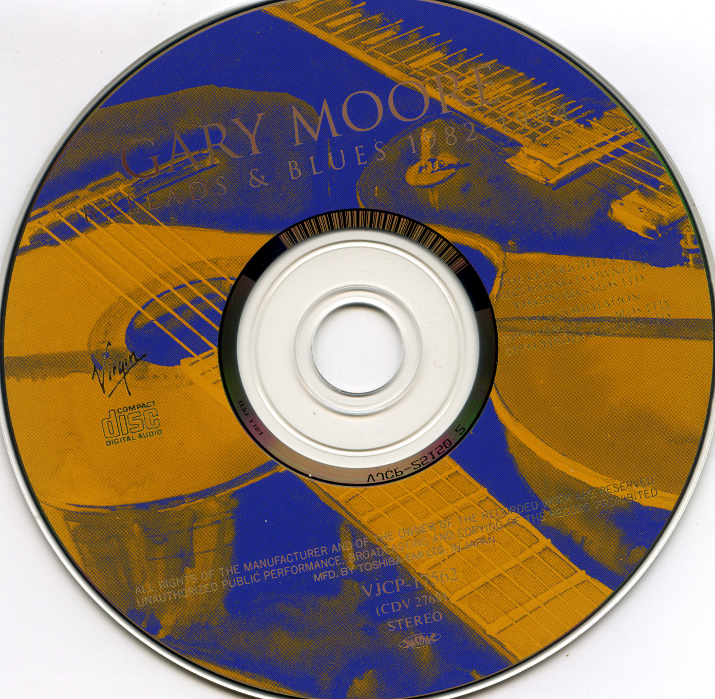 Gary Moore Ballads & Blues : CD JPN | CD Covers | Cover Century | Over ...